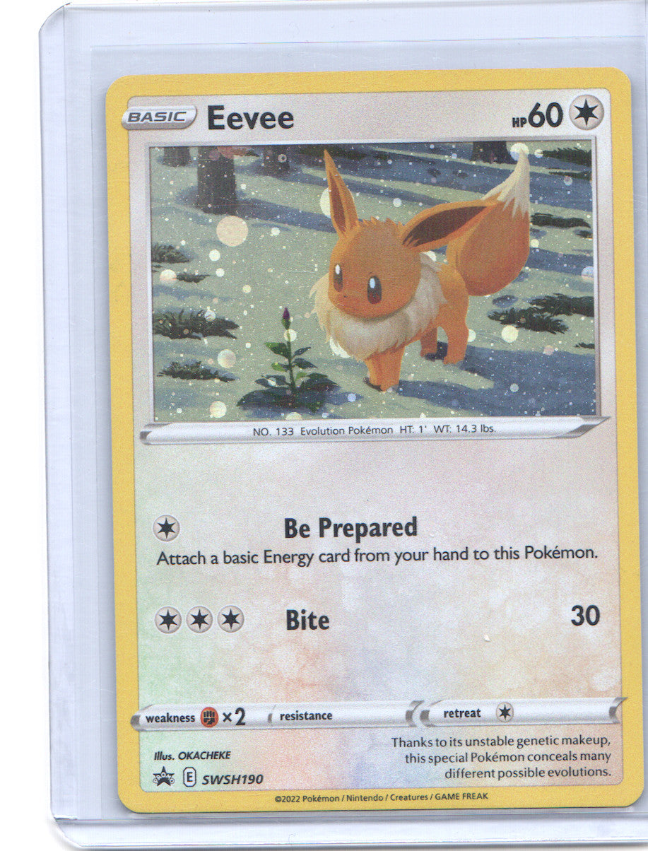 Eevee Promo SWSH: Sword & Shield Promo Cards SWSH190 NM