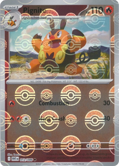 Pignite (Poke Ball Pattern)