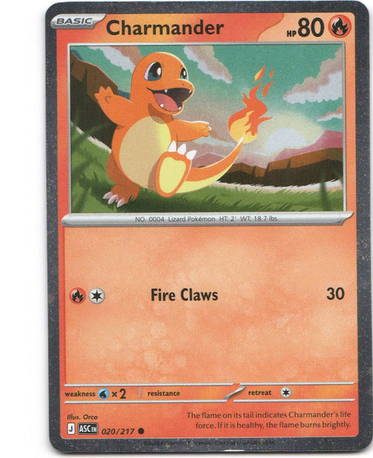 Charmander 20 Ascended Heroes Cosmos Holofoil Common Pokemon NM