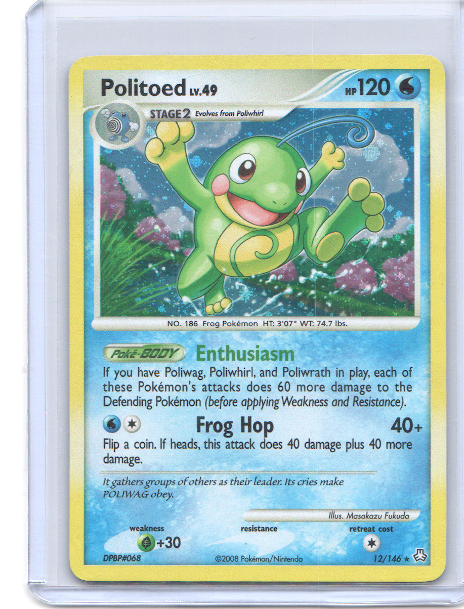 Politoed Holo Rare Legends Awakened 12/146 LP