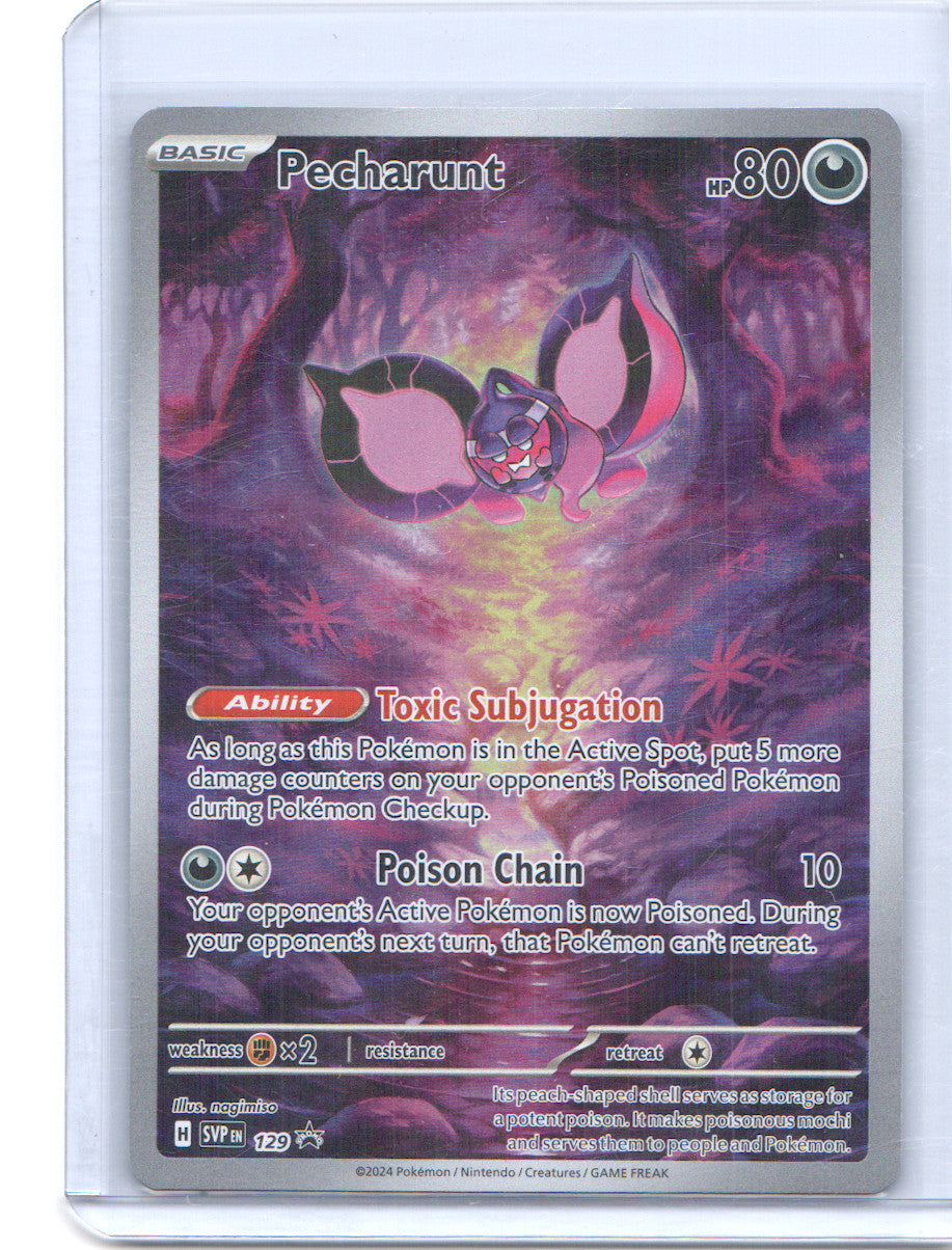 Pecharunt Promo SV: Scarlet & Violet Promo Cards 129 NM