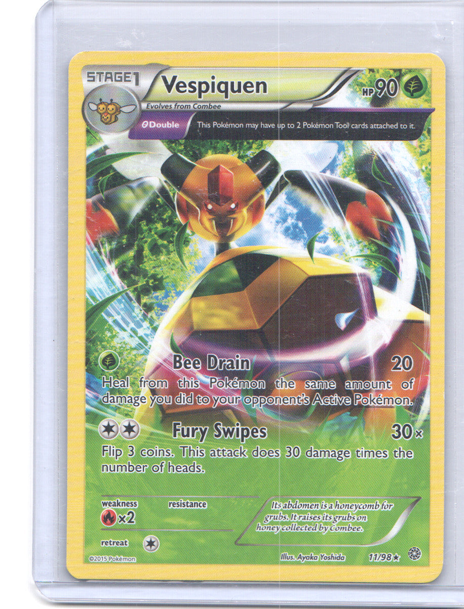 Vespiquen (11) Rare XY - Ancient Origins 11/98 LP
