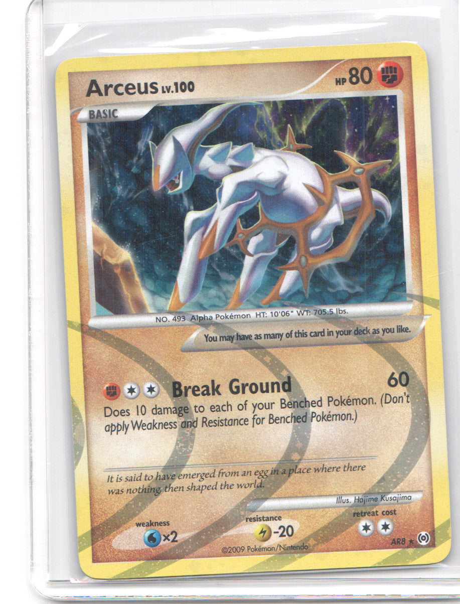 Arceus Holo Rare Arceus AR8 NM