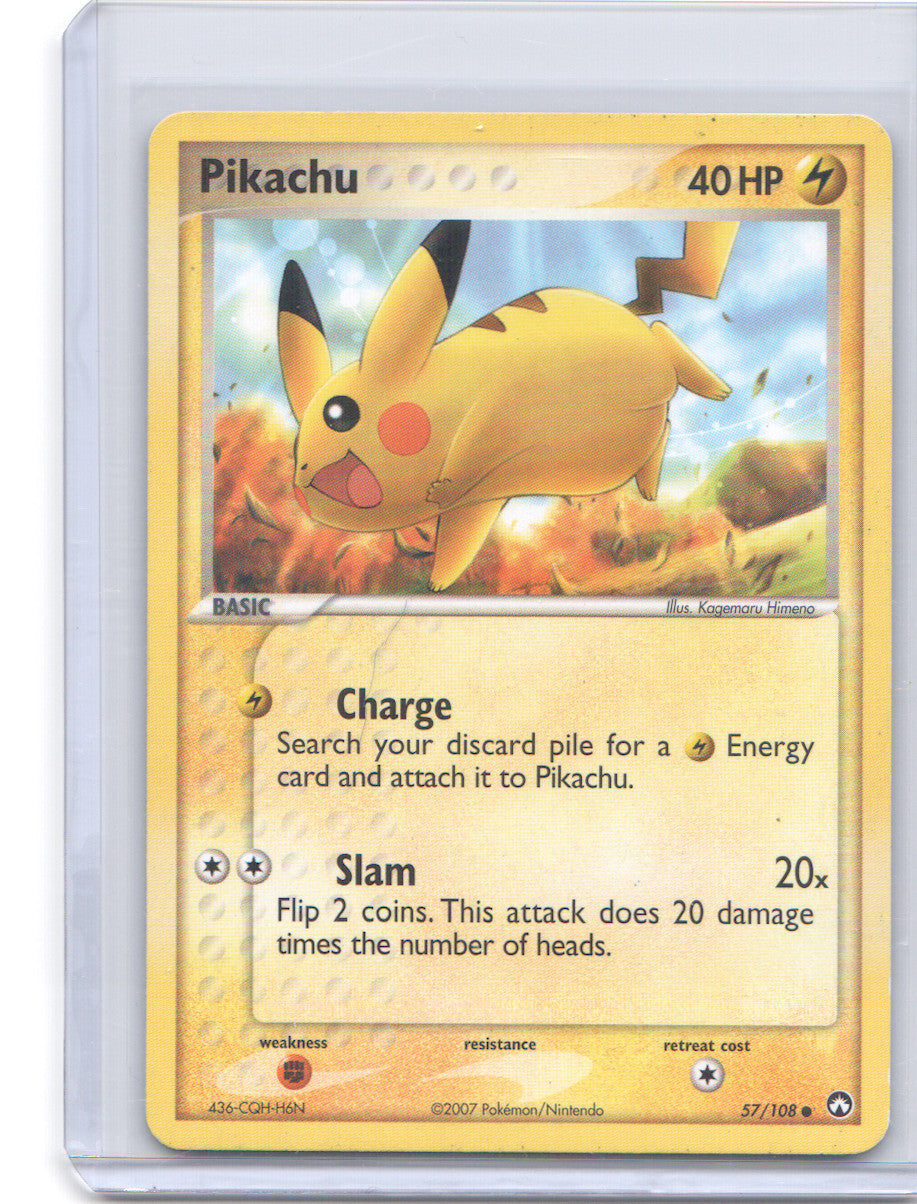 Pikachu Common EX Power Keepers 57/108 MP