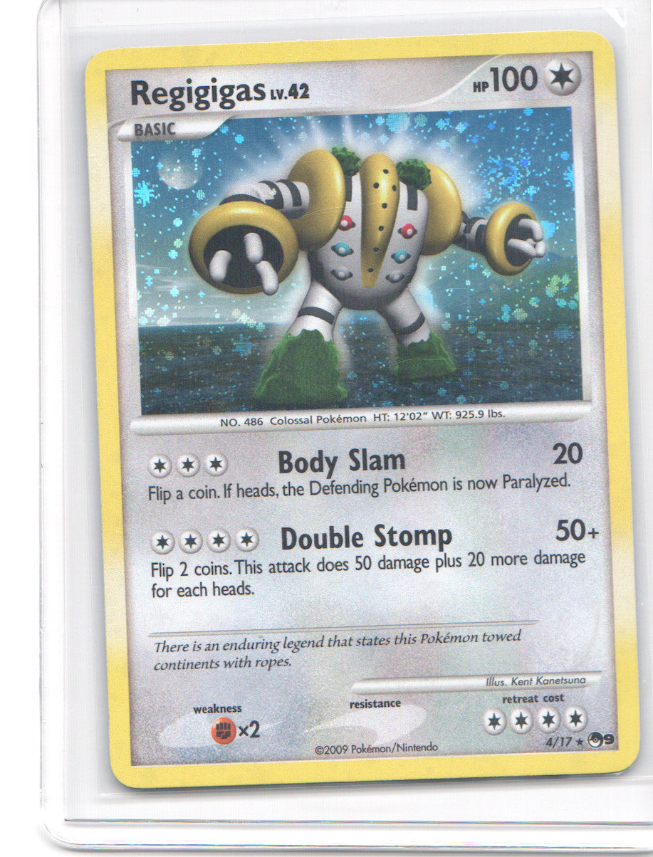 Regigigas Rare POP Series 9 004/017 DMG