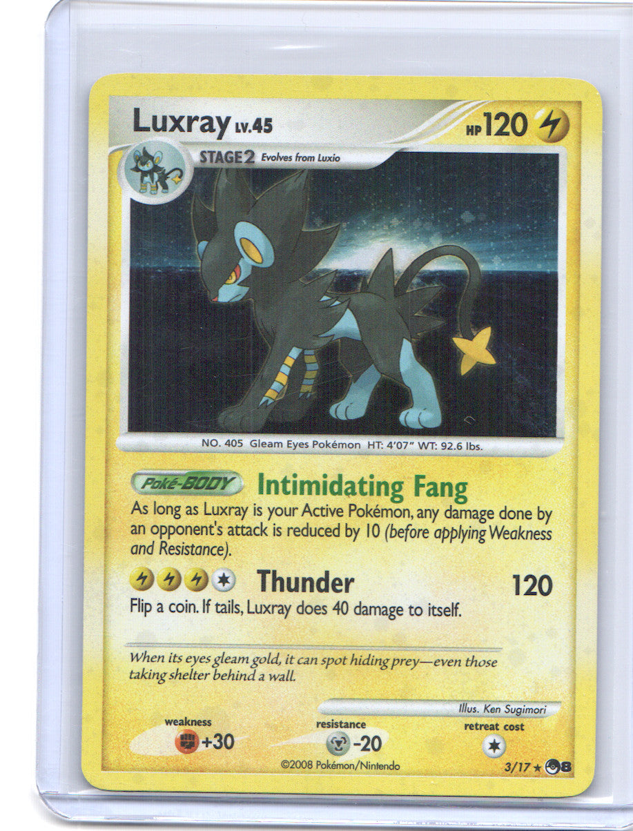 Luxray Rare POP Series 8 003/017 LP