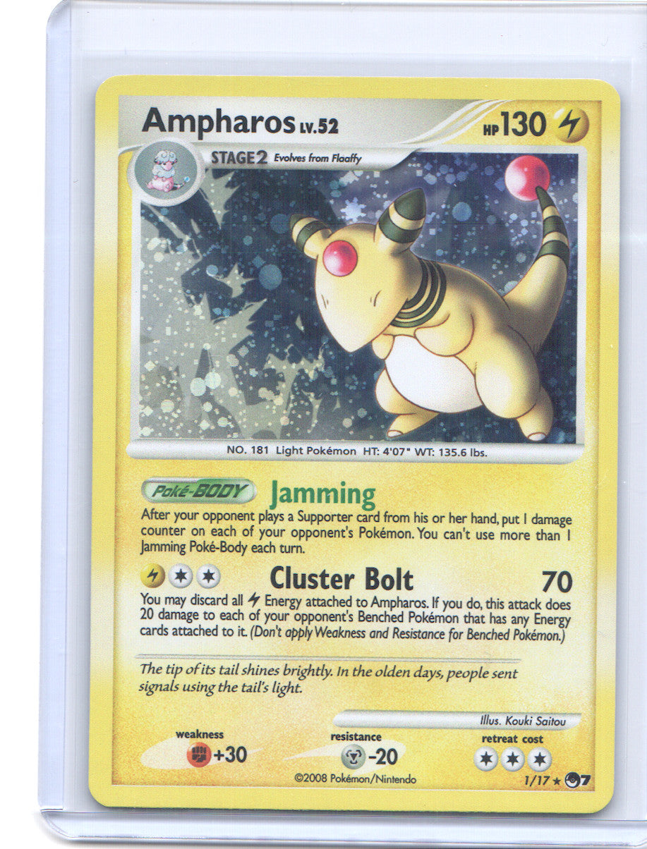 Ampharos Rare POP Series 7 001/017 NM