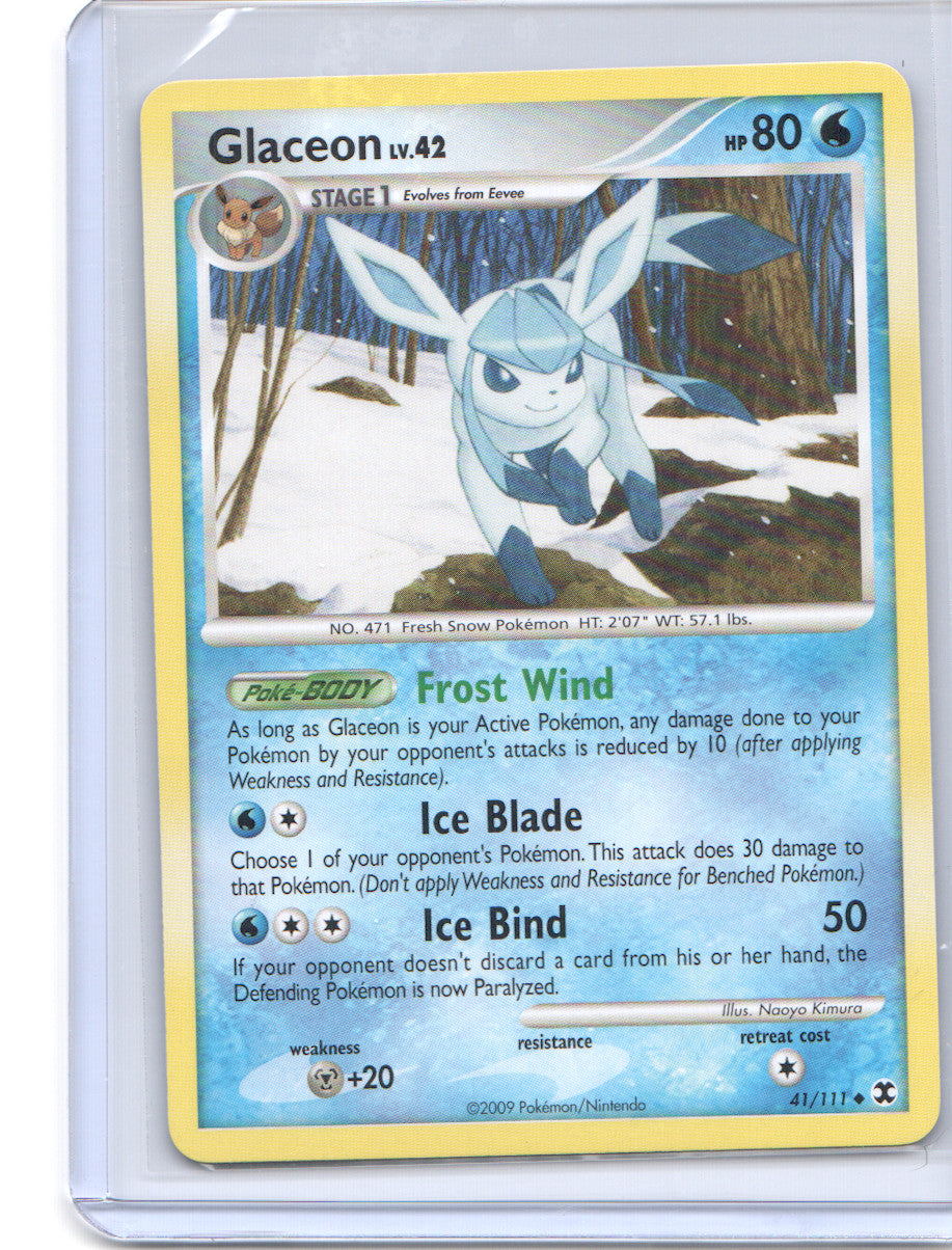Glaceon Uncommon Rising Rivals 41/111 NM