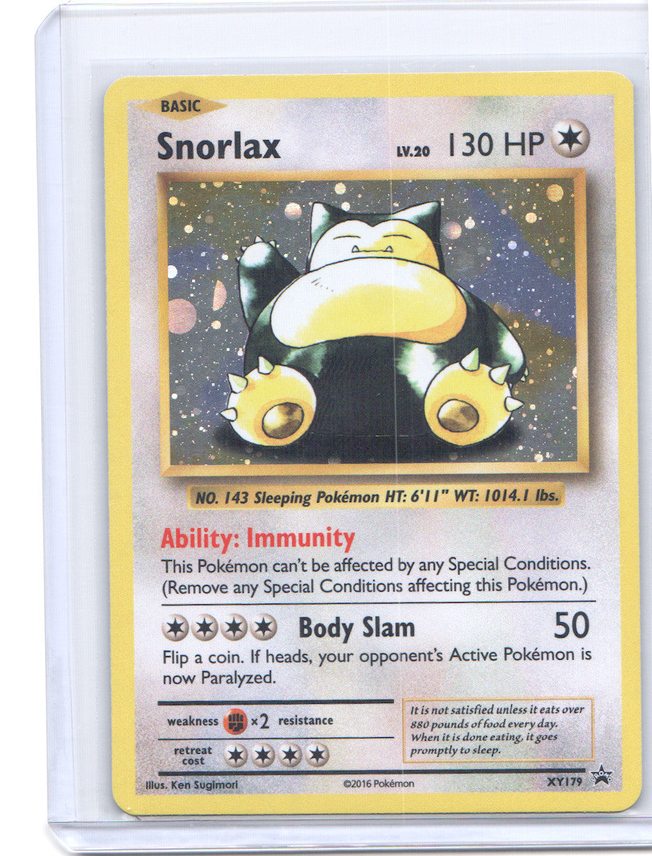 Snorlax Promo XY Promos XY179 LP