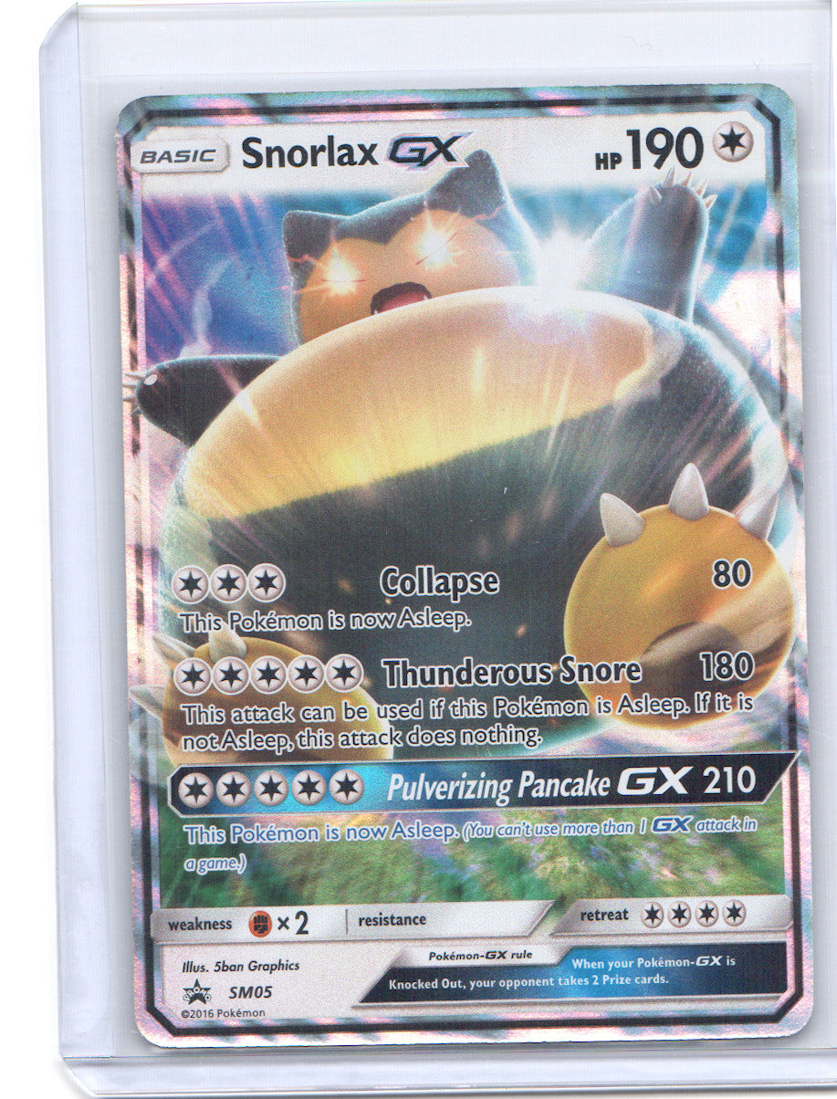 Snorlax GX Promo SM Promos SM05 LP