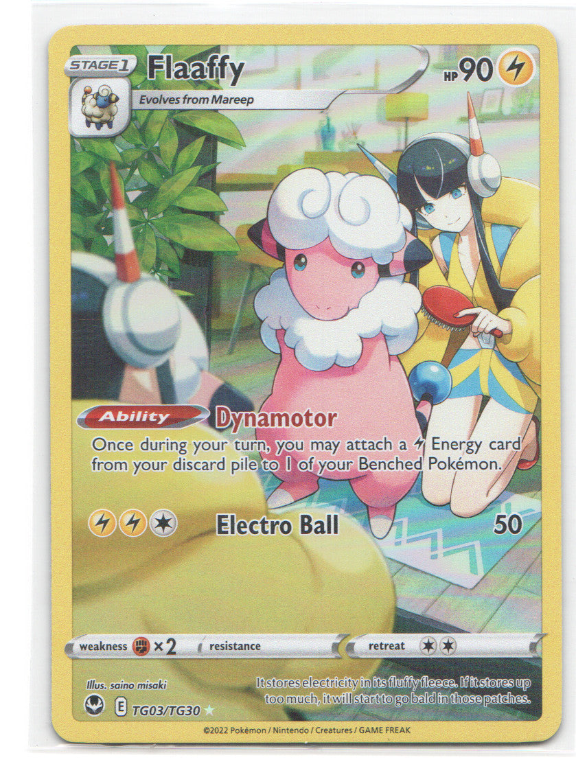 Flaaffy Ultra Rare SWSH12: Silver Tempest Trainer Gallery TG03/TG30 NM