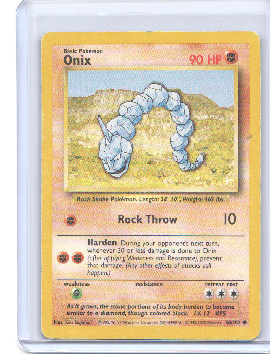 Onix Common Base Set 056/102 HP