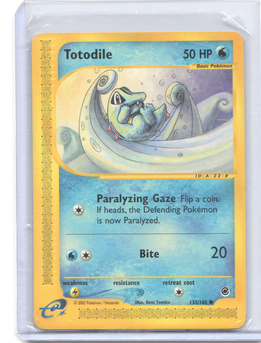 Totodile (135) Common Expedition 135/165 LP