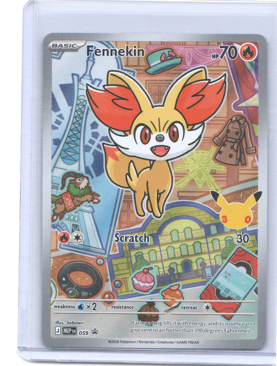 Fennekin Promo ME: Mega Evolution Promo 059 NM