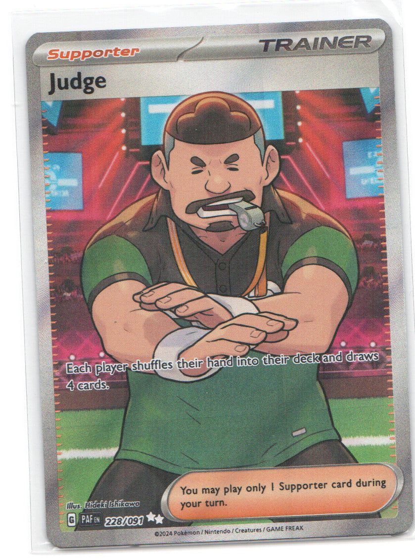 Judge Ultra Rare SV: Paldean Fates 228/091 NM