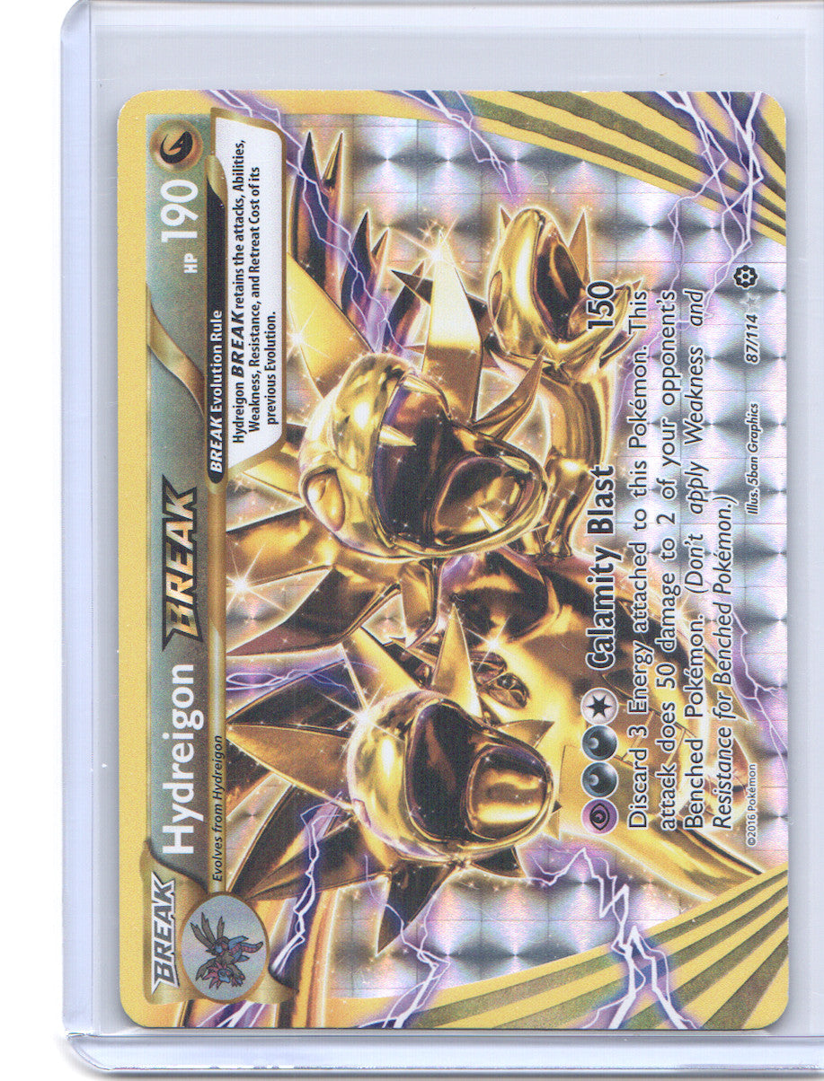 Hydreigon BREAK Rare BREAK XY - Steam Siege 87/114 LP