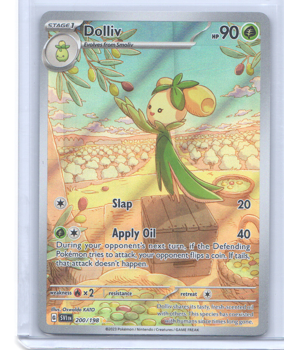 Dolliv Illustration Rare SV01: Scarlet & Violet Base Set 200/198 NM