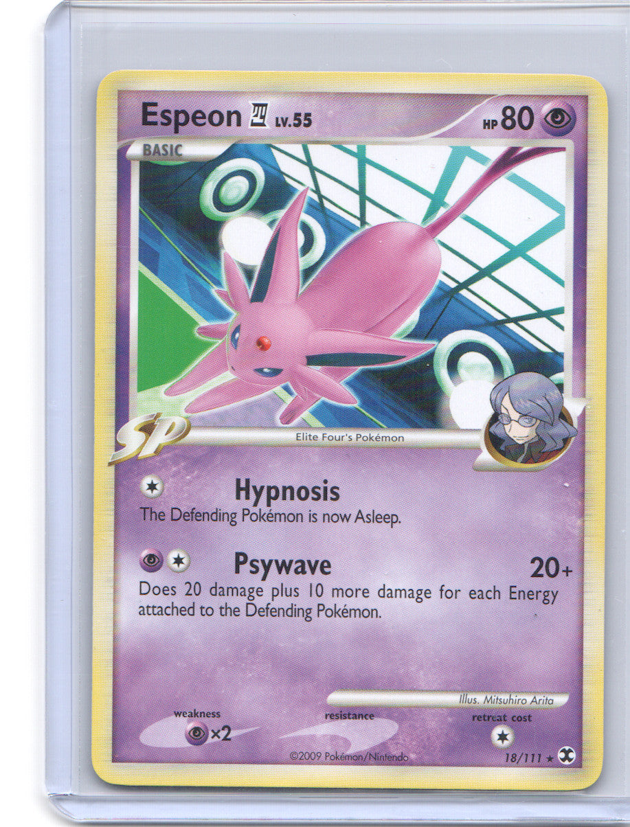 Espeon E4 Rare Rising Rivals 18/111 LP
