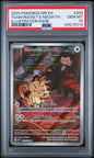 Team Rocket'S Meowth Illustration Rare Pokemon Dri En-Destined Rivals 203 NM PSA