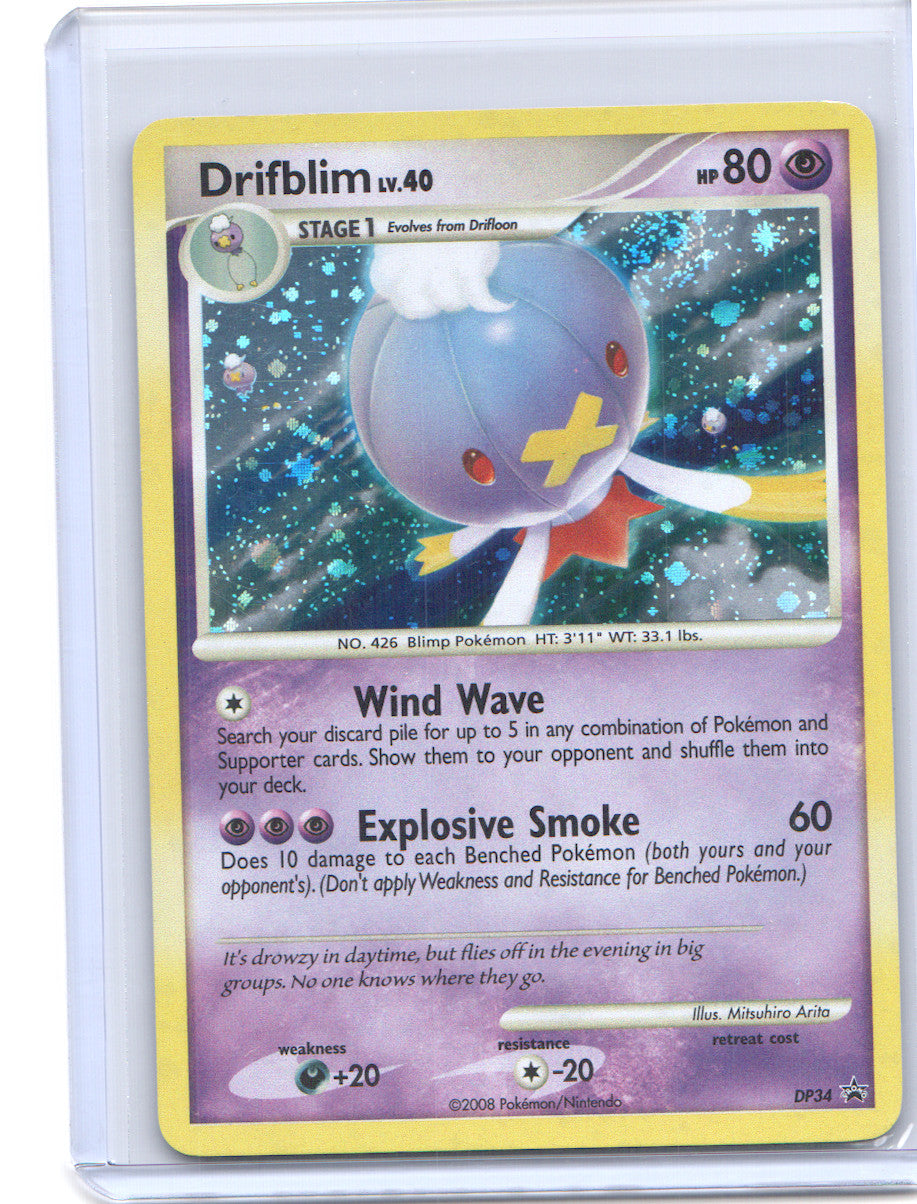 Drifblim Promo Diamond and Pearl Promos DP34 LP