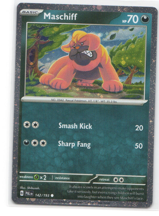 Maschiff - (Cosmos Holo) Common Miscellaneous Cards & Products 142/193 NM