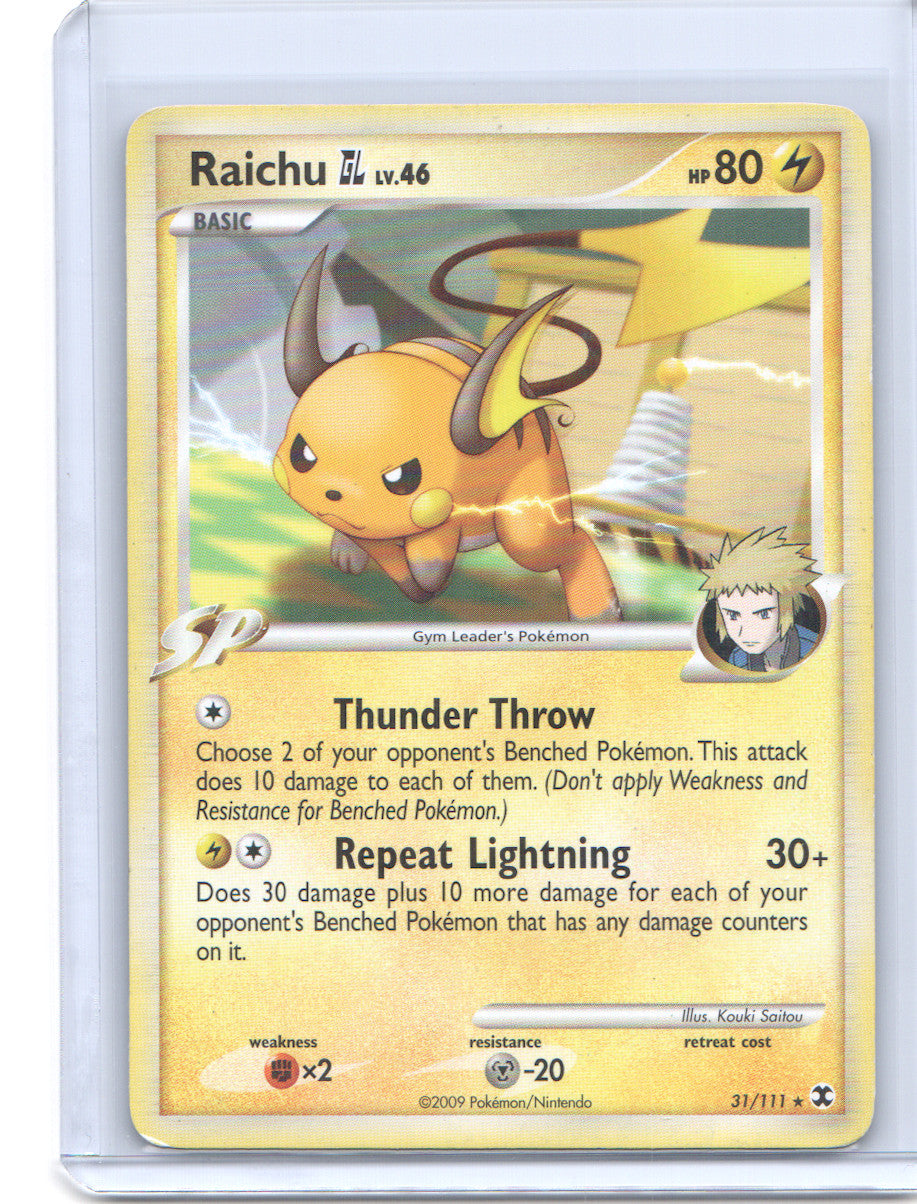 Raichu GL Rare Rising Rivals 31/111 MP