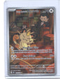 Team Rocket's Meowth Illustration Rare SV10: Destined Rivals 203/182 NM