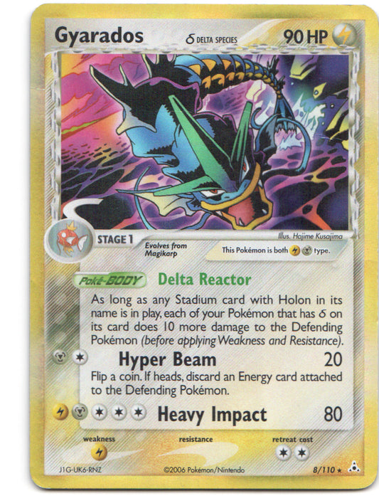 Gyarados (Delta Species) Holo Rare Holon Phantoms 8/110 MP