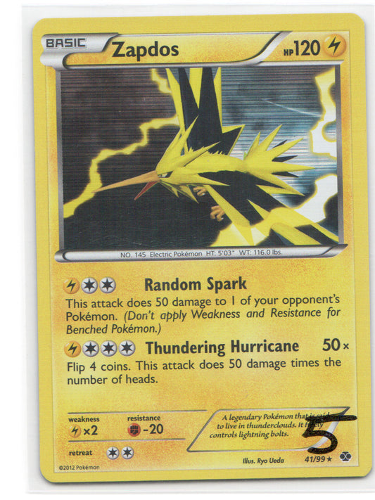 Zapdos - 41/99 (Next Destinies) Promo Blister Exclusives 041/099 NM