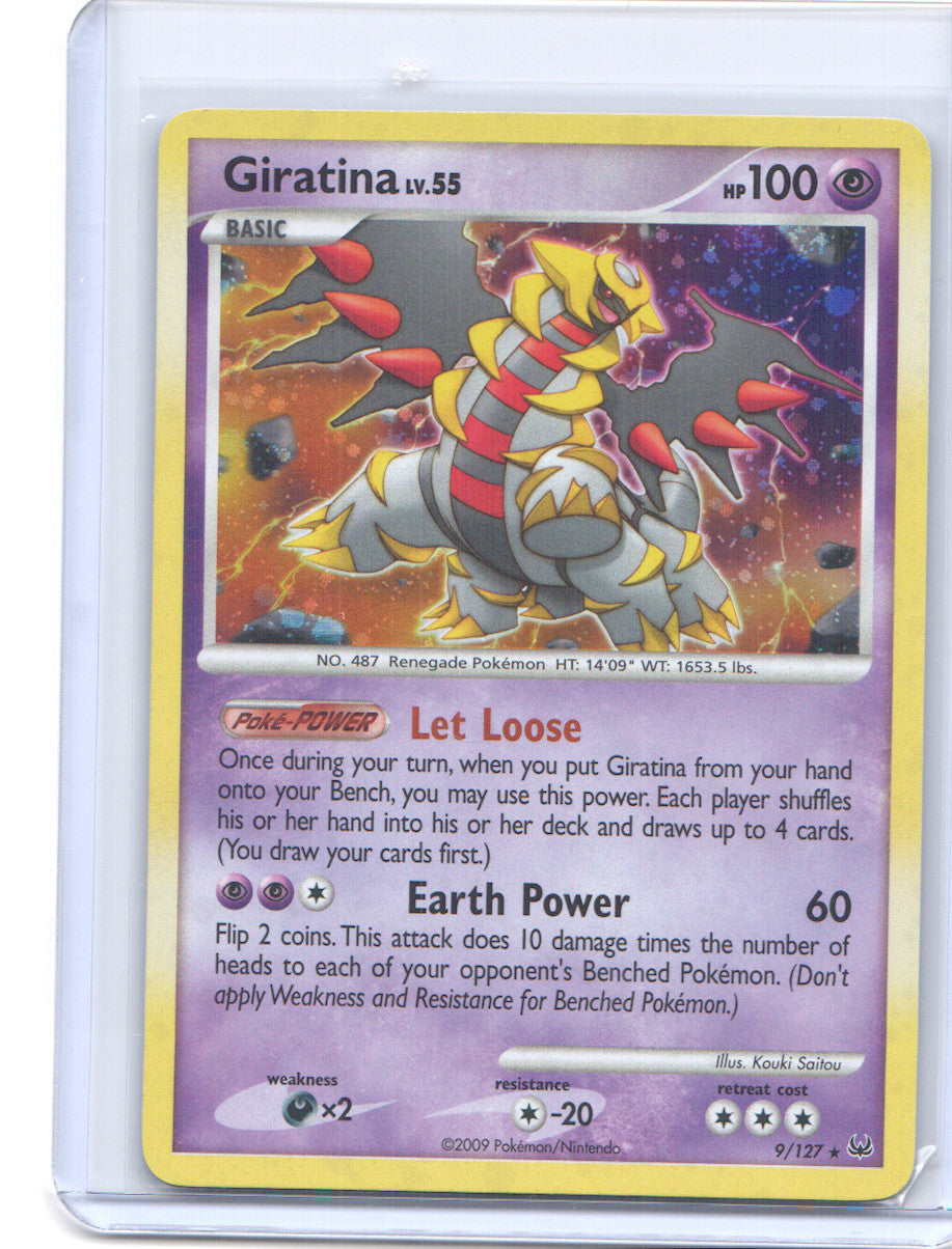 Giratina (9) Holo Rare Platinum 9/127 NM