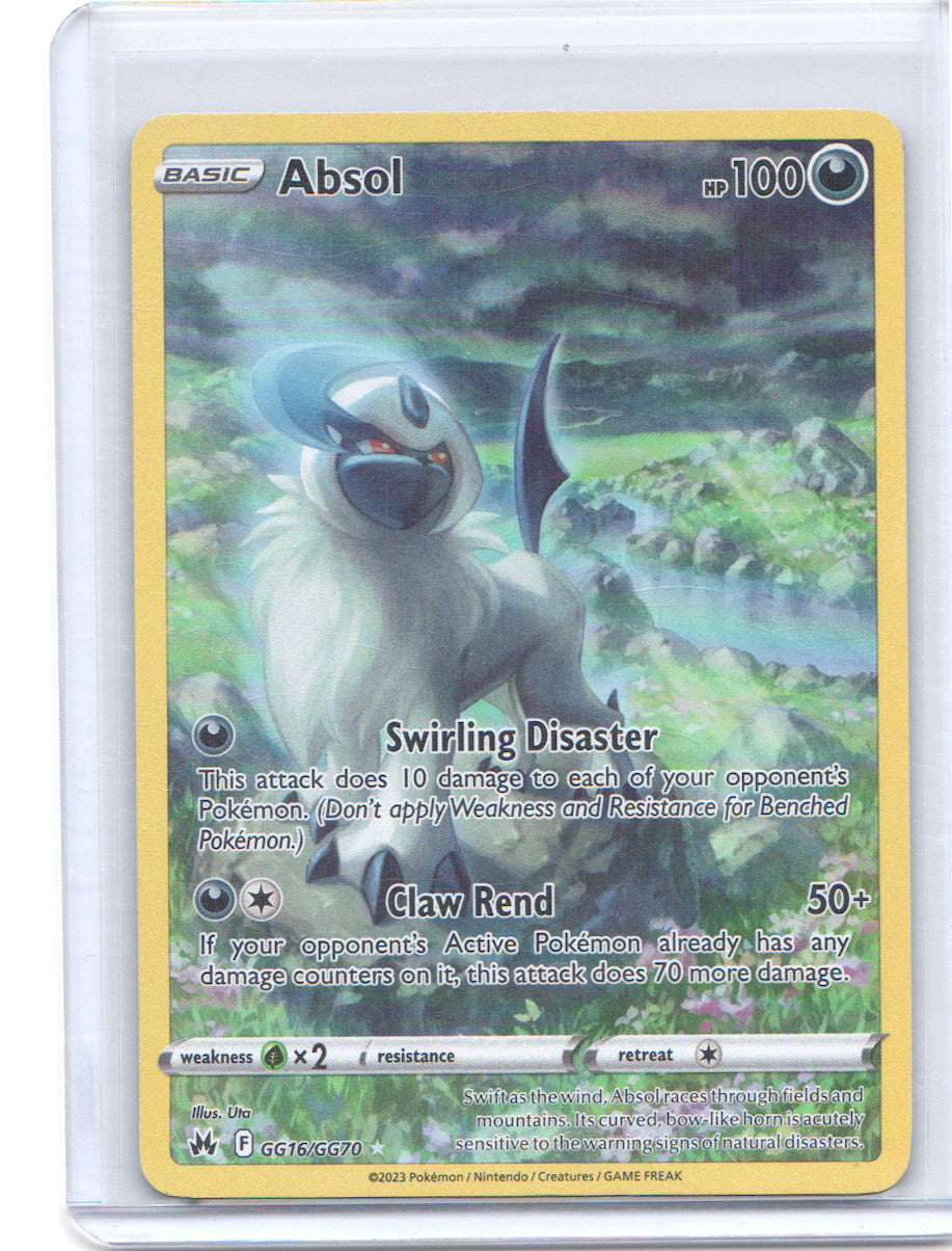 Absol Ultra Rare SWSH: Crown Zenith: Galarian Gallery GG16/GG70 NM