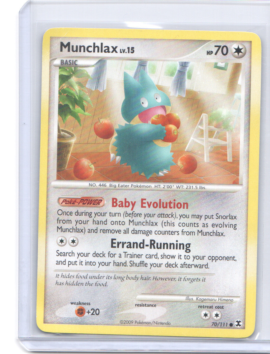 Munchlax (70) Common Rising Rivals 70/111 DMG