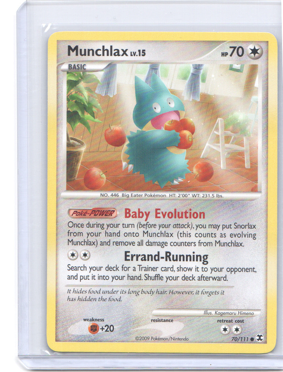 Munchlax (70) Common Rising Rivals 70/111 NM