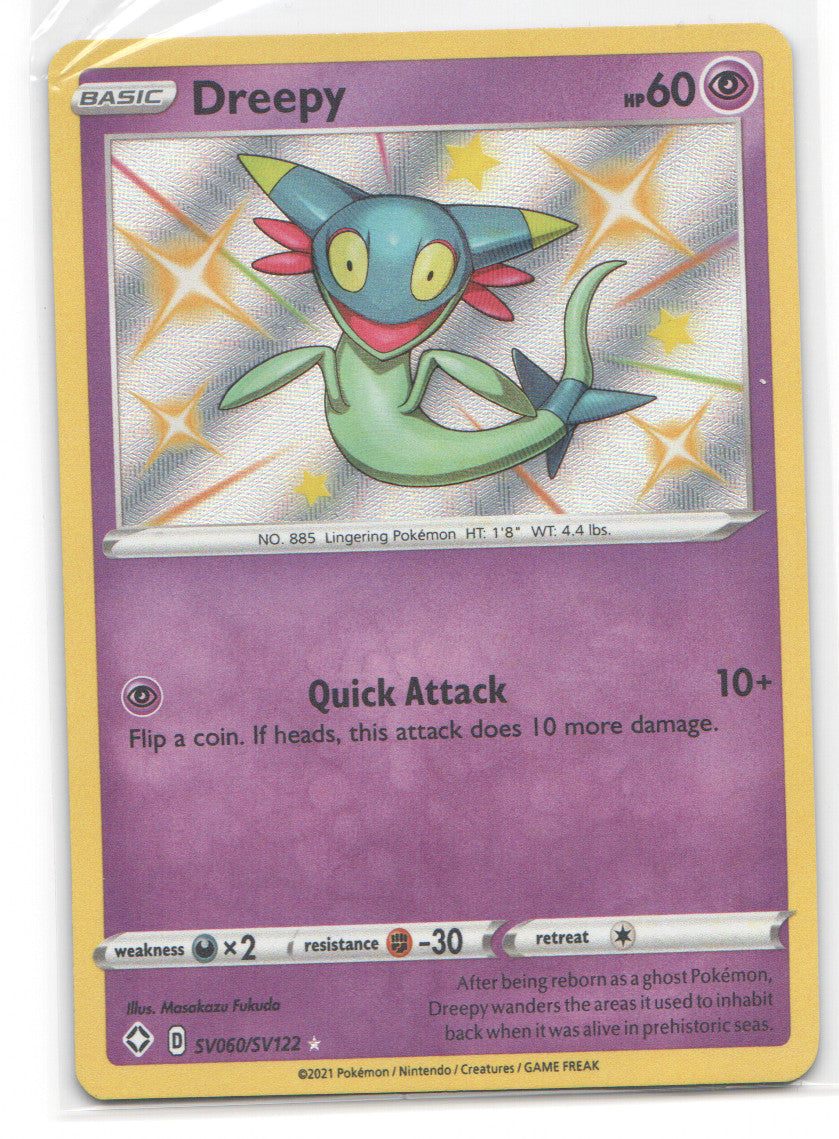 Dreepy Shiny Holo Rare Shining Fates: Shiny Vault SV060/SV122 NM