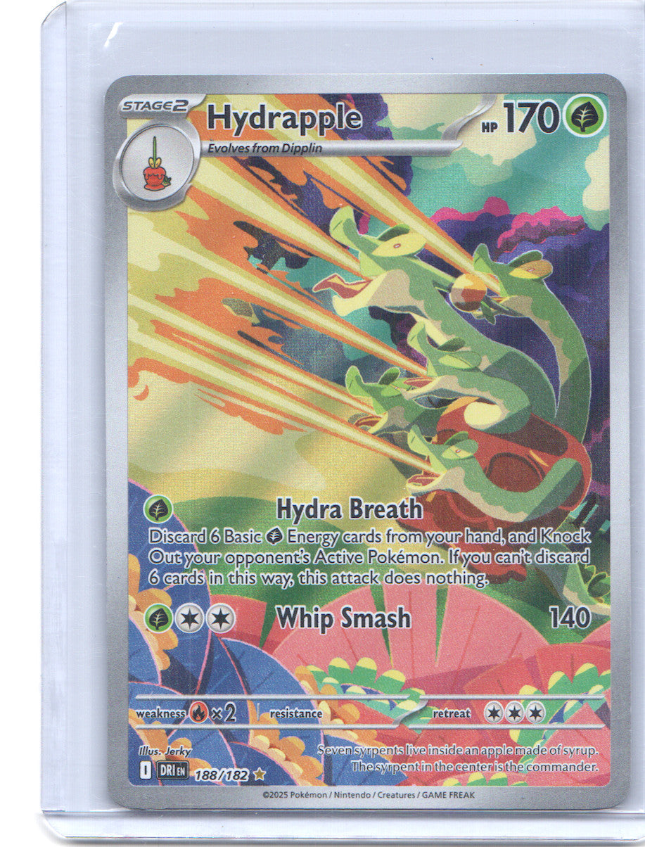 Hydrapple Illustration Rare SV10: Destined Rivals 188/182 NM
