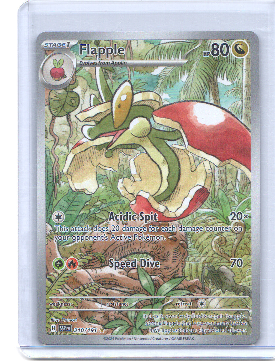 Flapple Illustration Rare SV08: Surging Sparks 210/191 NM