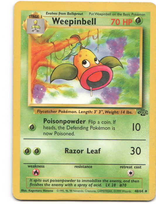 Weepinbell Uncommon Jungle 48/64 MP