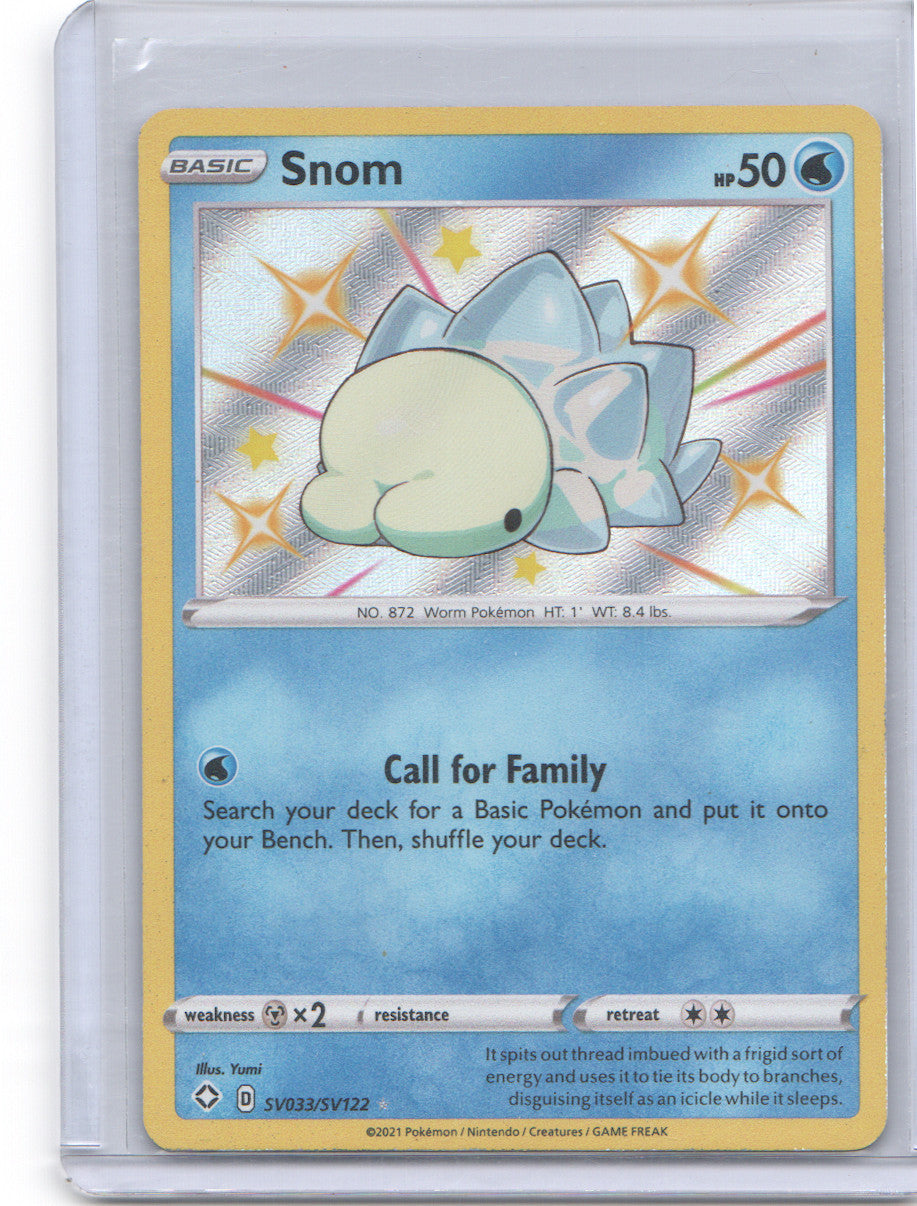 Snom Shiny Holo Rare Shining Fates: Shiny Vault SV033/SV122 NM