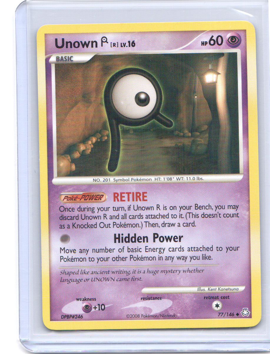 Unown (R) Uncommon Legends Awakened 77/146 NM