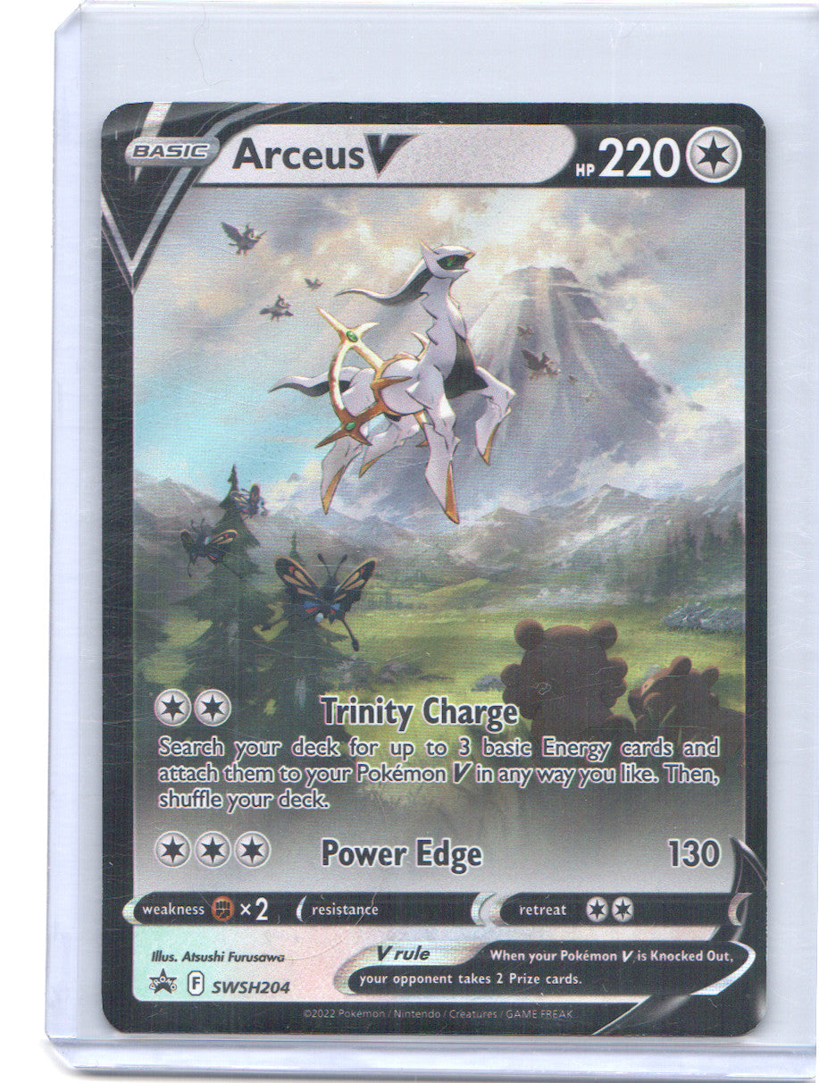 Arceus V Promo SWSH: Sword & Shield Promo Cards SWSH204 NM