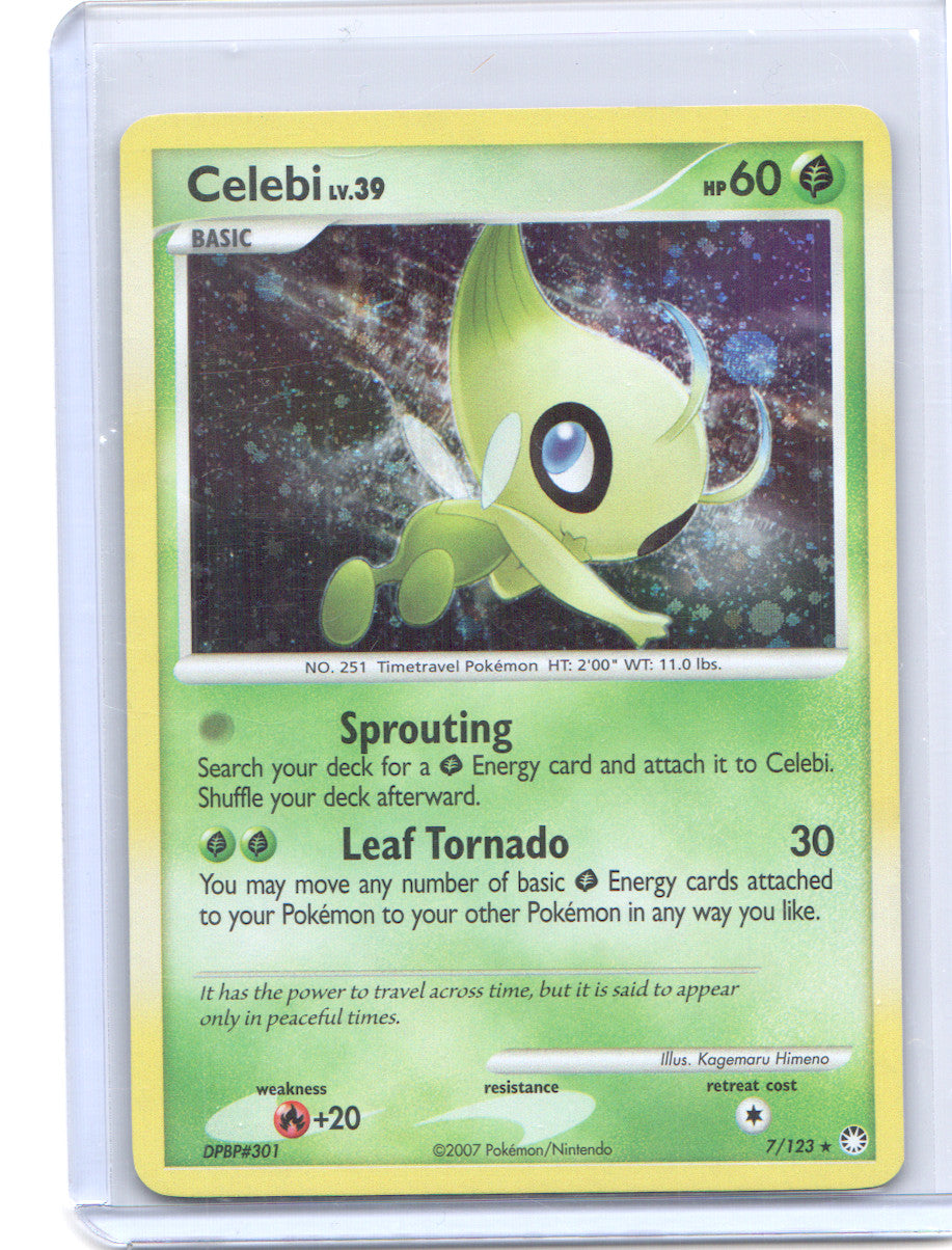Celebi Holo Rare Mysterious Treasures 7/123 LP
