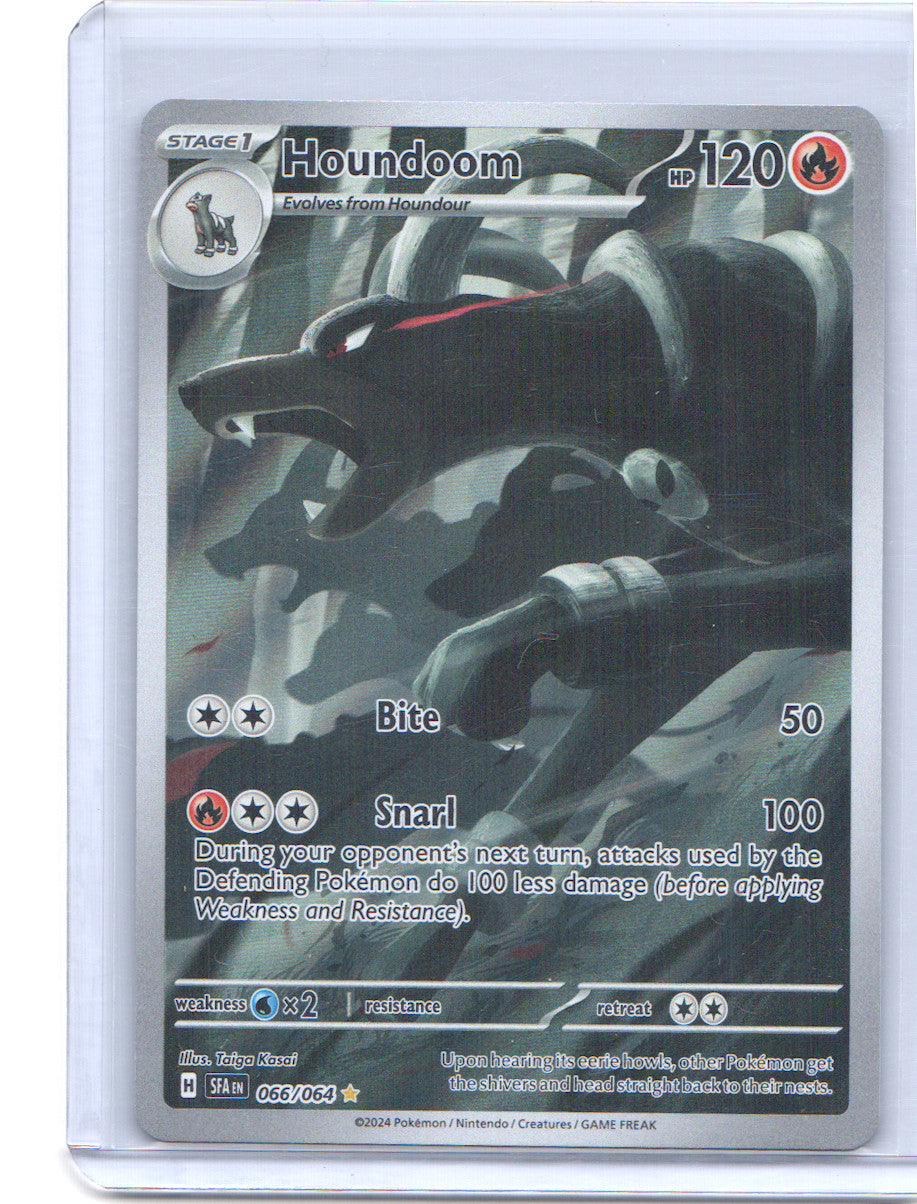 Houndoom Illustration Rare SV: Shrouded Fable 066/064 NM