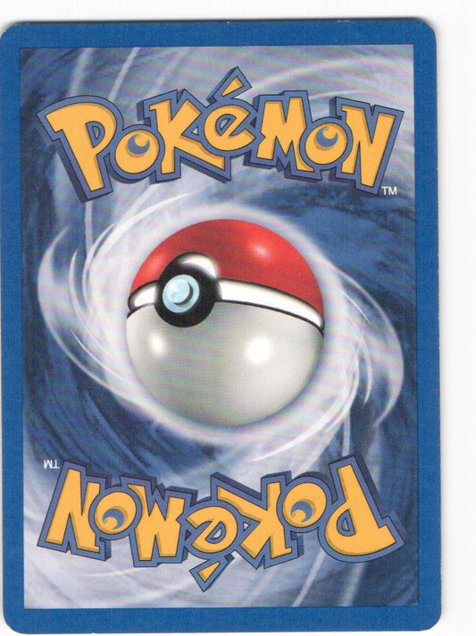 Blaine's Arcanine Holo Rare Gym Challenge 001/132 NM (Back)