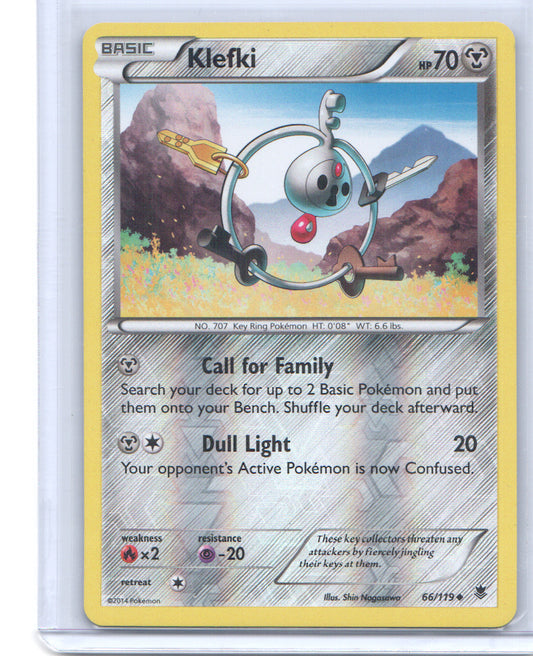 Klefki Uncommon XY - Phantom Forces 66/119 LP