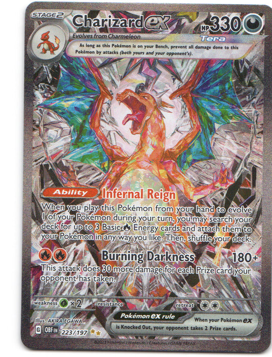 Charizard ex Special Illustration Rare SV03: Obsidian Flames 223/197 NM