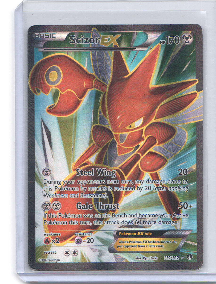 Scizor EX (Full Art) Ultra Rare XY - BREAKpoint 119/122 MP