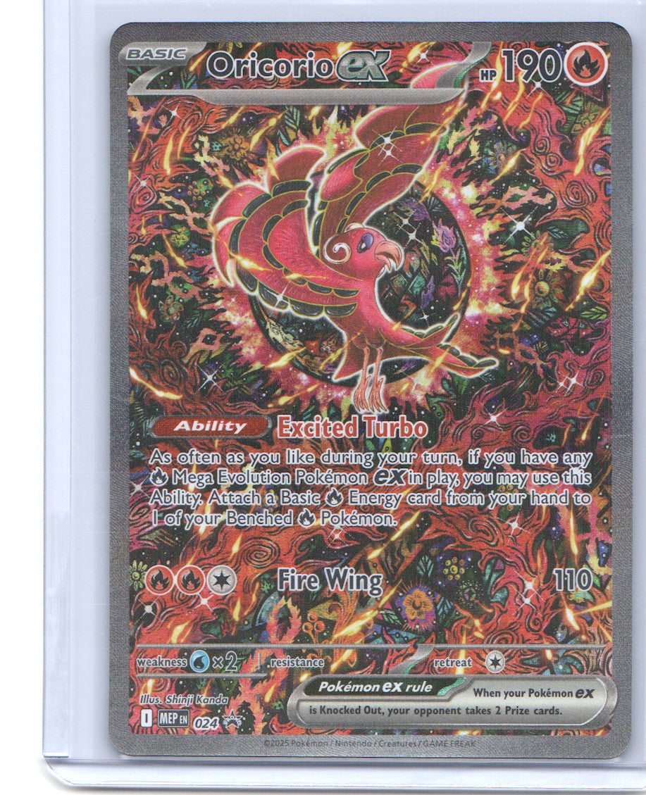 Oricorio ex Promo ME: Mega Evolution Promo 024 NM