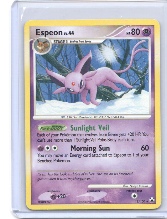 Espeon Rare Majestic Dawn 18/100 LP