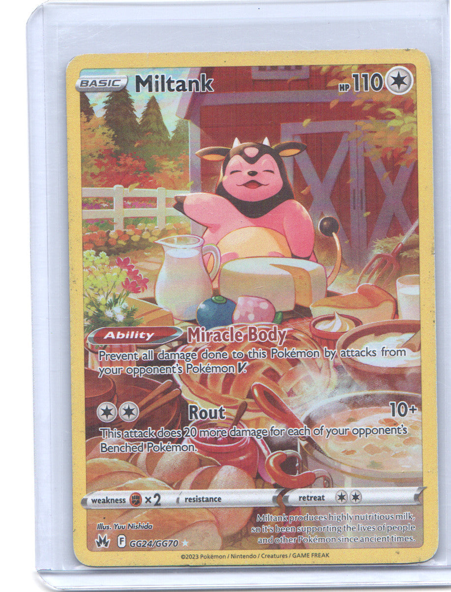 Miltank Ultra Rare SWSH: Crown Zenith: Galarian Gallery GG24/GG70 NM