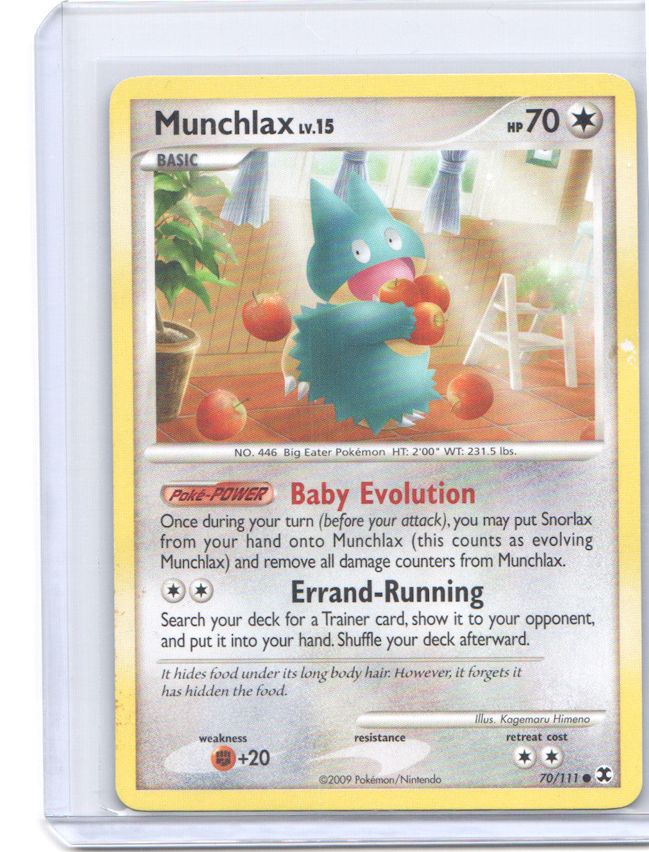 Munchlax (70) Common Rising Rivals 70/111 MP